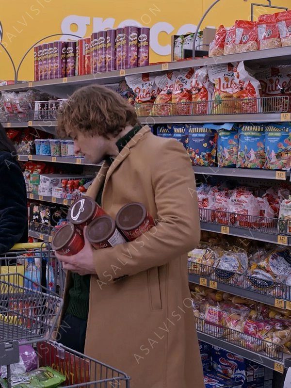 Josh Whitehouse The Knight Before Christmas Wool Trench Coat