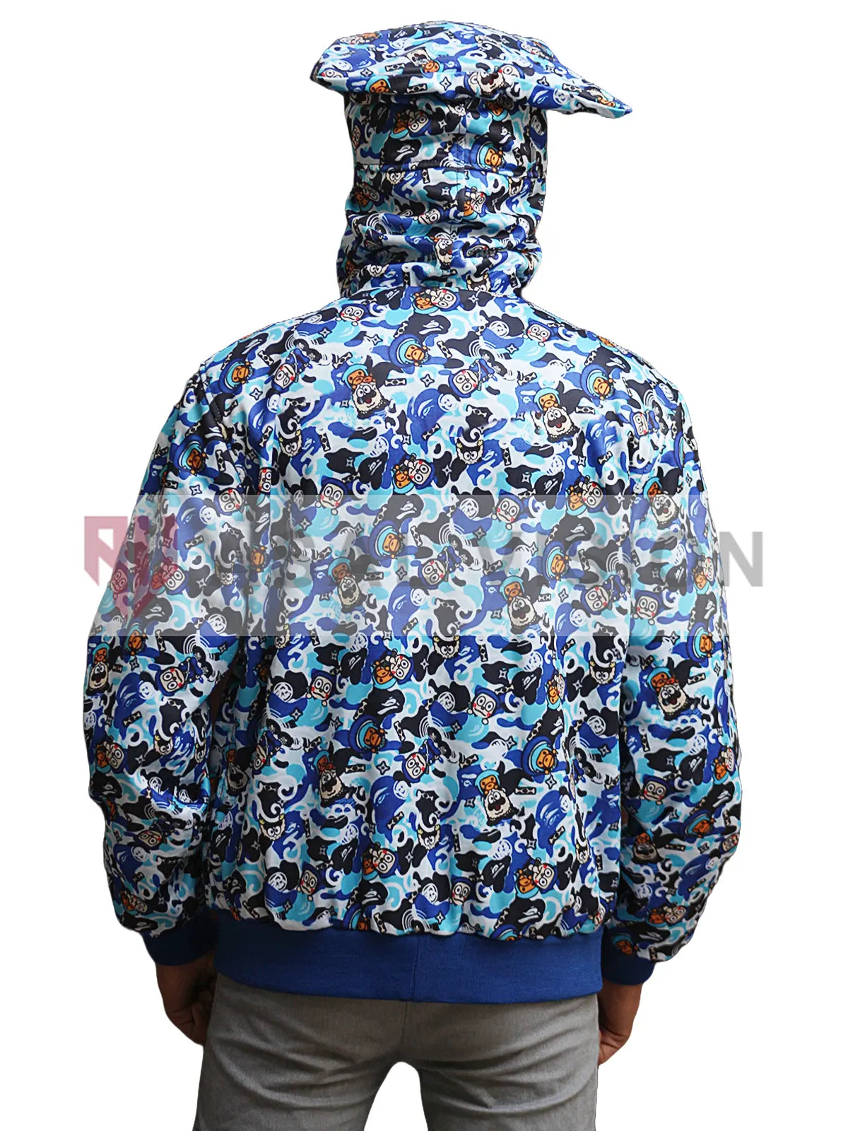 Juice Wrld Bape Armed & Dan­ger­Hoodie