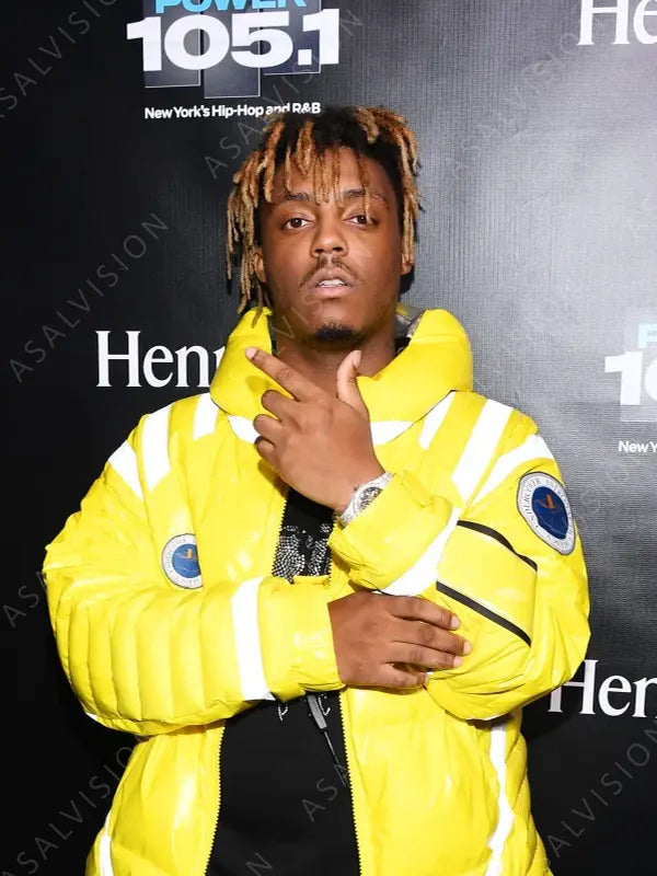 Juice Wrld Hooded Puffer Jacket