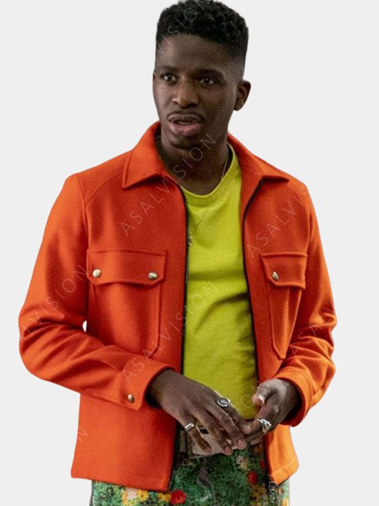 Julien Emily in Paris Season 2 Orange Jacket