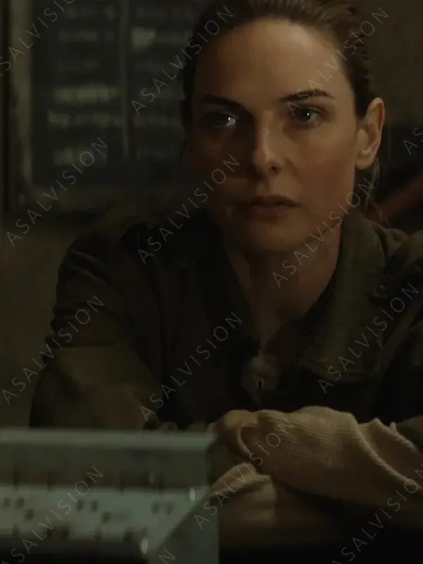 Juliette Silo 2023 Rebecca Ferguson Green Jacket