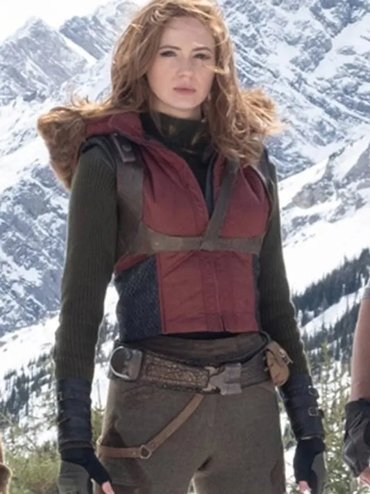 Jumanji The Next Level Ruby Roundhouse Leather Vest