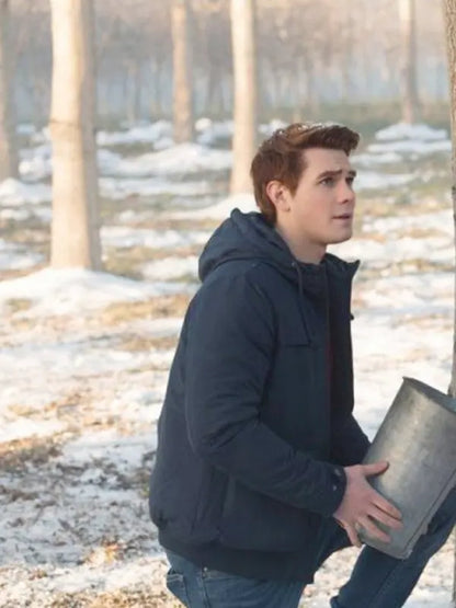 KJ Apa Riverdale Season 2 Archie Andrews Hooded Jacket