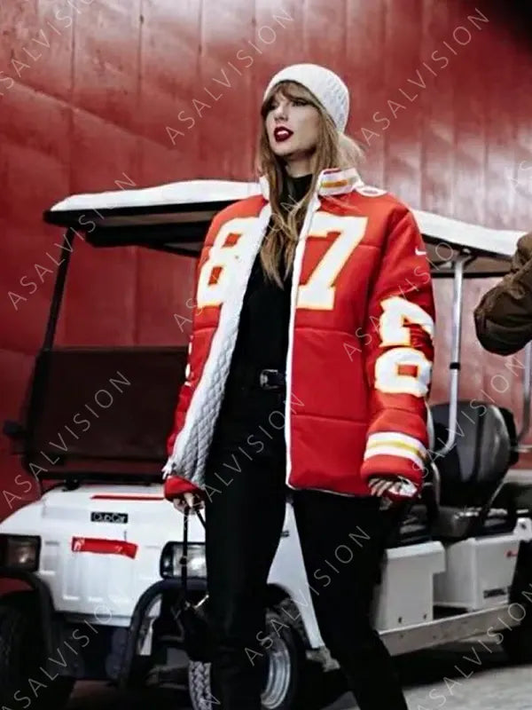 Kansas City Chiefs Taylor Swift Kelce Red Jacket For Men And Women