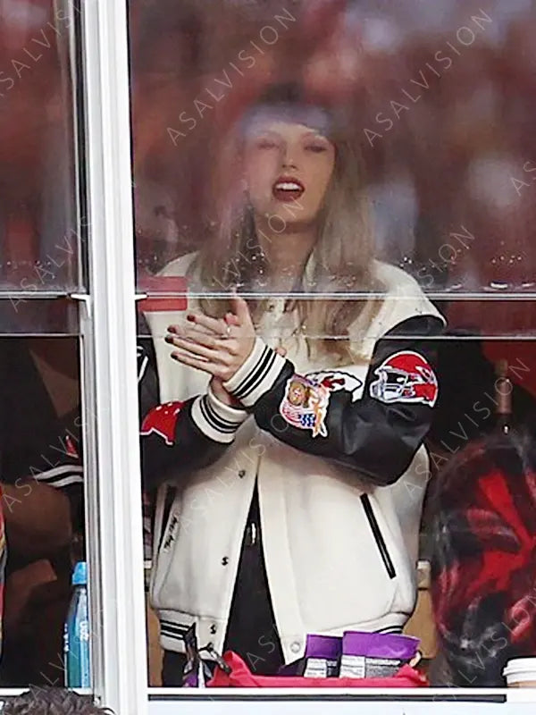 Kansas City Chiefs Taylor Swift Varsity Jacket