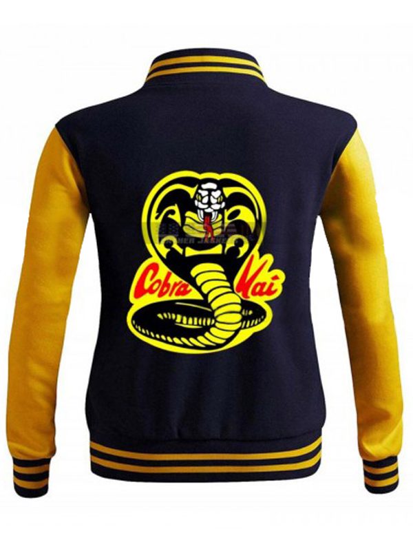 Karate Kid Cobra Kai College Varsity Jacket For Men