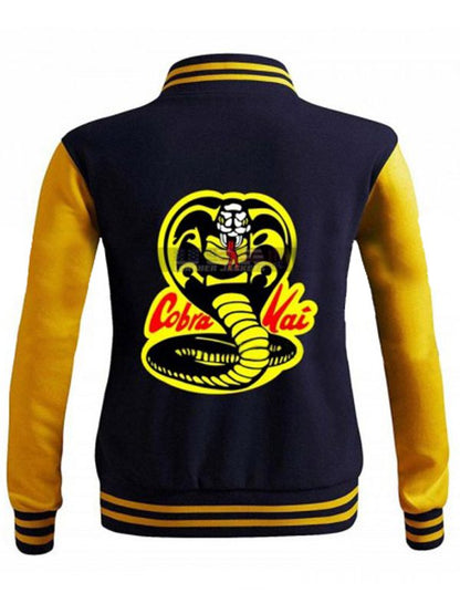 Karate Kid Cobra Kai College Varsity Jacket For Men
