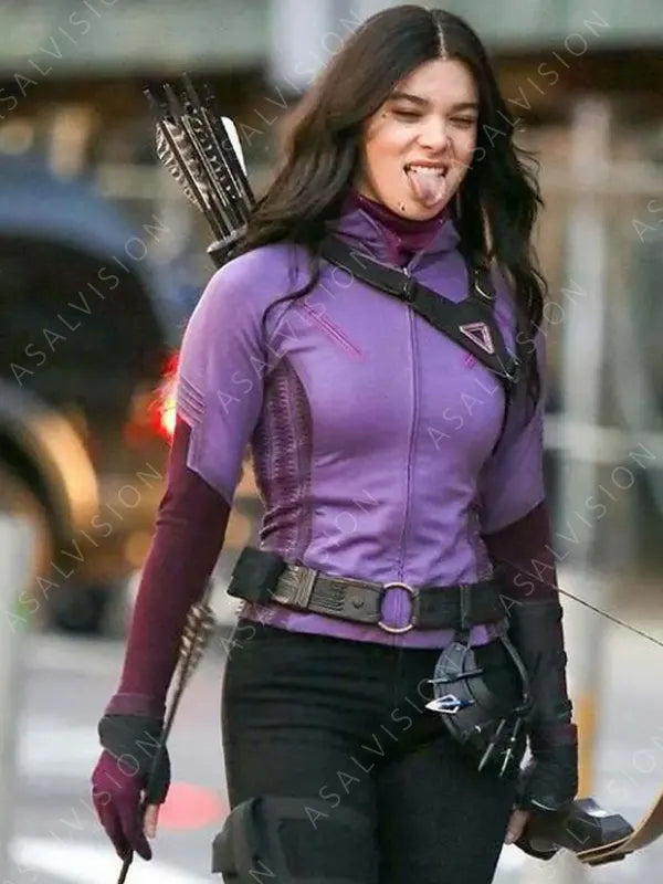 Kate Bishop Hawkeye Purple Jacket