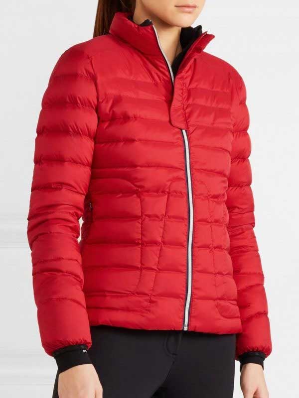 Kate Middleton Puffer Red Jacket