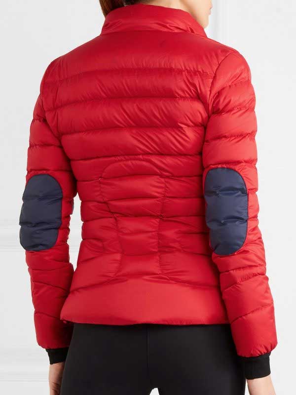 Kate Middleton Red Parachute Puffer Jacket