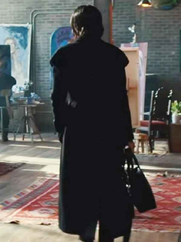 Kelly Rowland Movie Mea Culpa 2024 Mea Harper Black Trench Coat