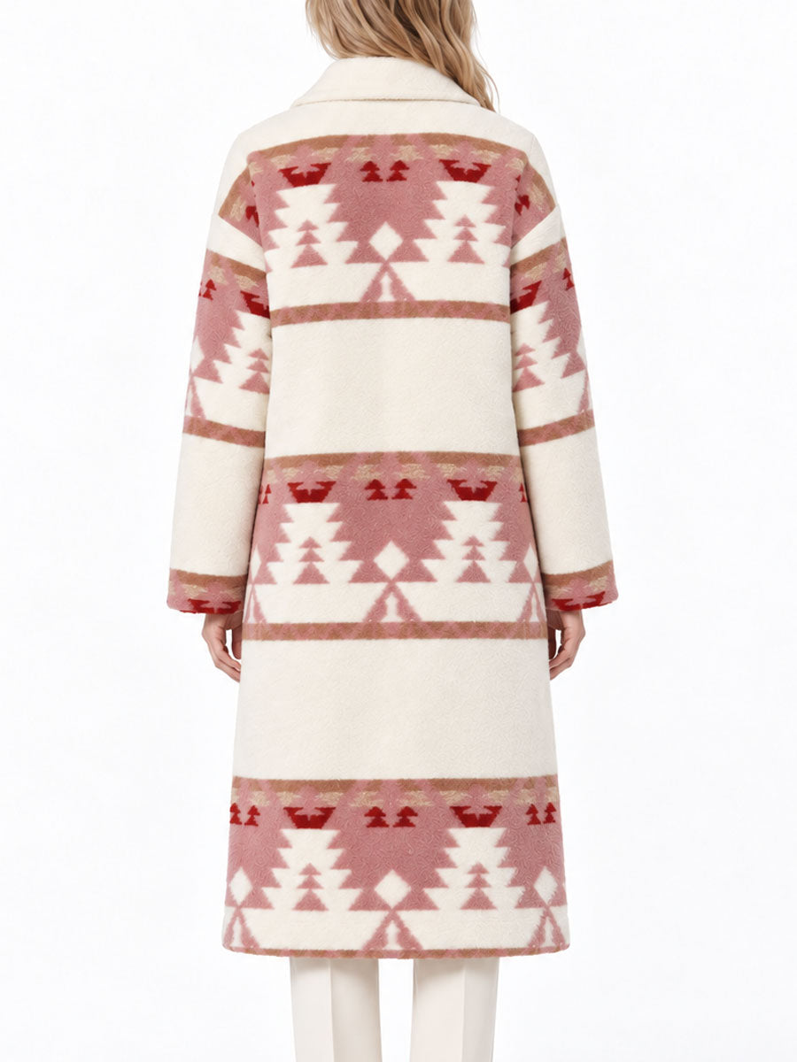 Beth Dutton Wool Navajo Coat