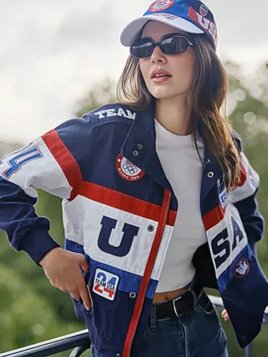 Kendall Jenner Paris Olympics USA Jacket
