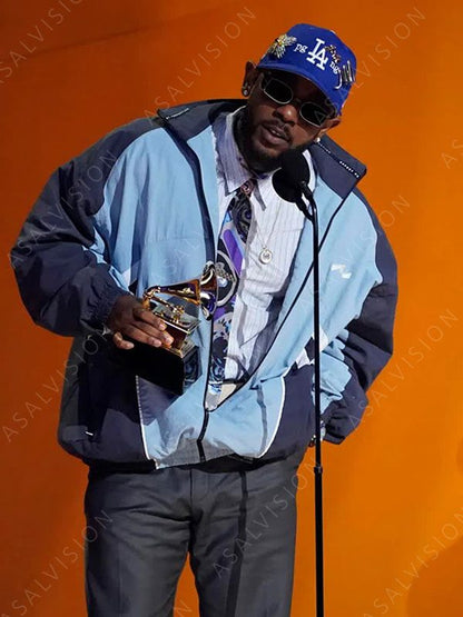 Kendrick Lamar Blue Jacket