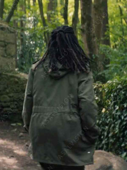 Kerri McLean TV Series Bodkin Season 1 2024 Maeve Green Hooded Jacket