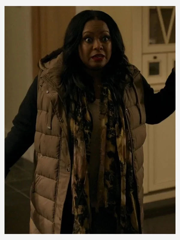 Keshia Knight Pulliam The Hillsdale Adoption Scam 2023 Bethany Brown Hooded Puffer Long Vest