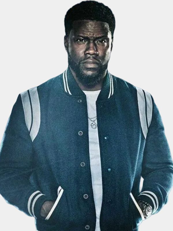 Kevin Hart Green Fleece Bomber Jacket