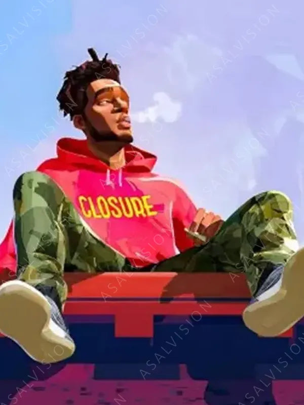 Kid Cudi Red Hoodie