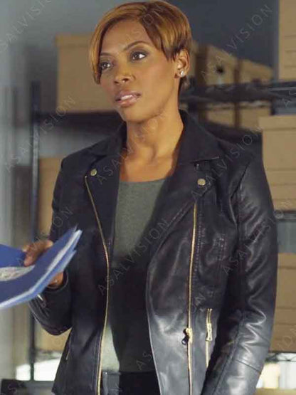 Killer Fortune Teller 2024 Rita Black Leather Jacket