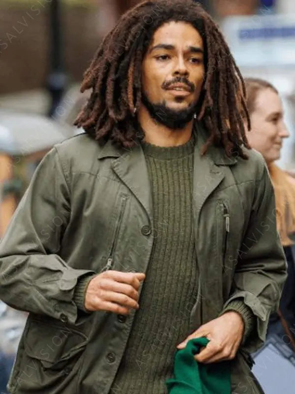 Kingsley Ben-Adir Movie Bob Marley One Love 2024 Cotton Jacket