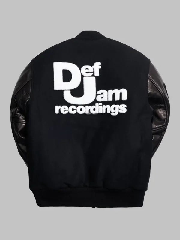 kith Def Jam　SIZE　L Kith Def Jam Varsity Jacket Black