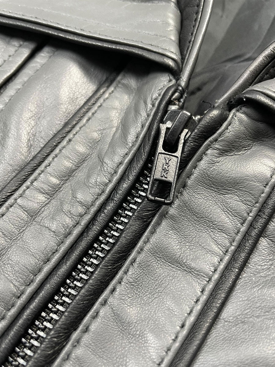 Klingon Casual Real Leather Jacket