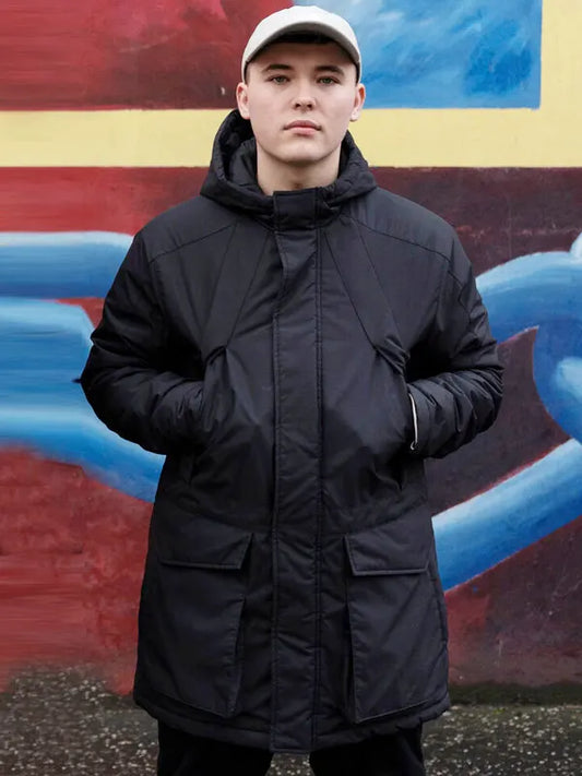 Kneecap 2024 Mo Chara Black Hooded Jacket