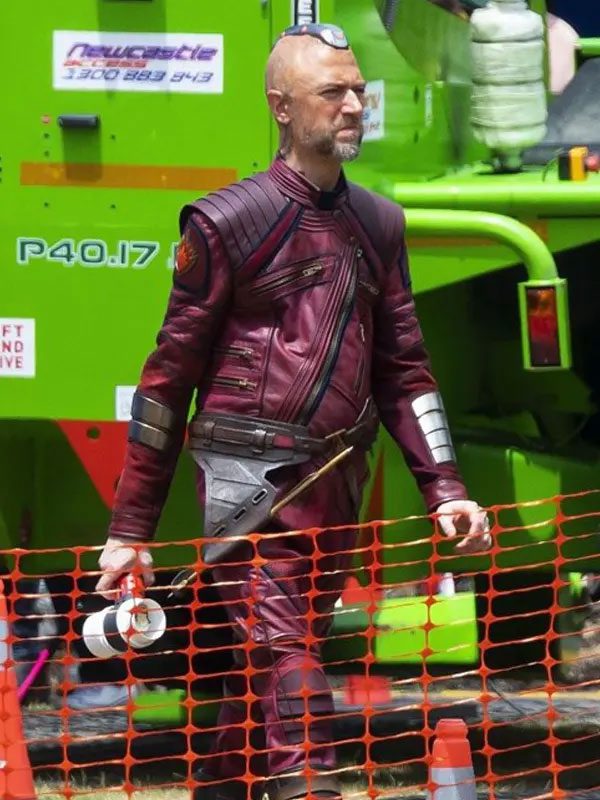 Kraglin Obfonteri Thor Love and Thunder Sean Gunn Leather Jacket