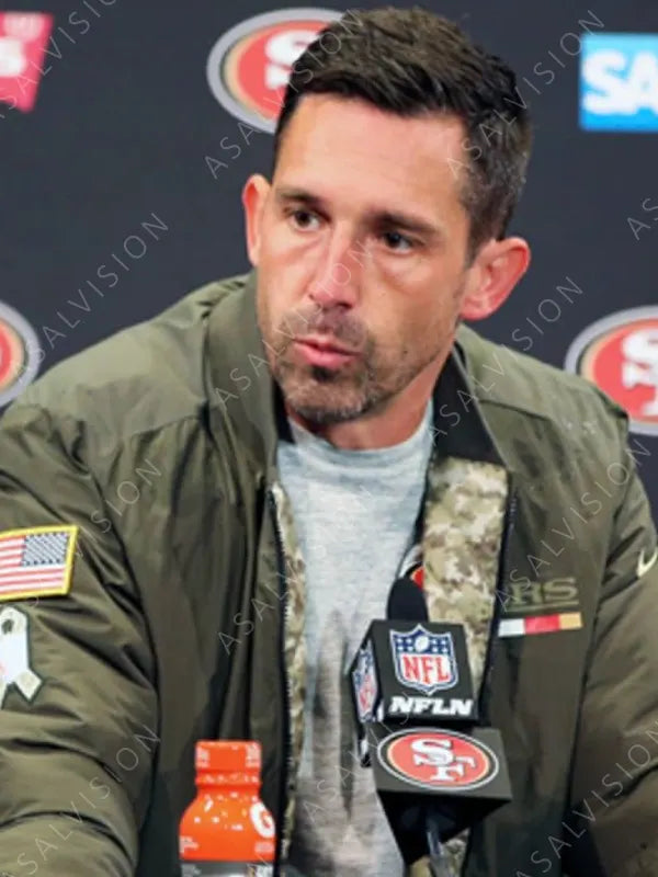 Kyle Shanahan San Francisco 49ers Bomber Jacket