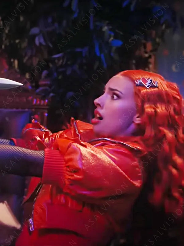 Kylie Cantrall Cropped Leather Jacket