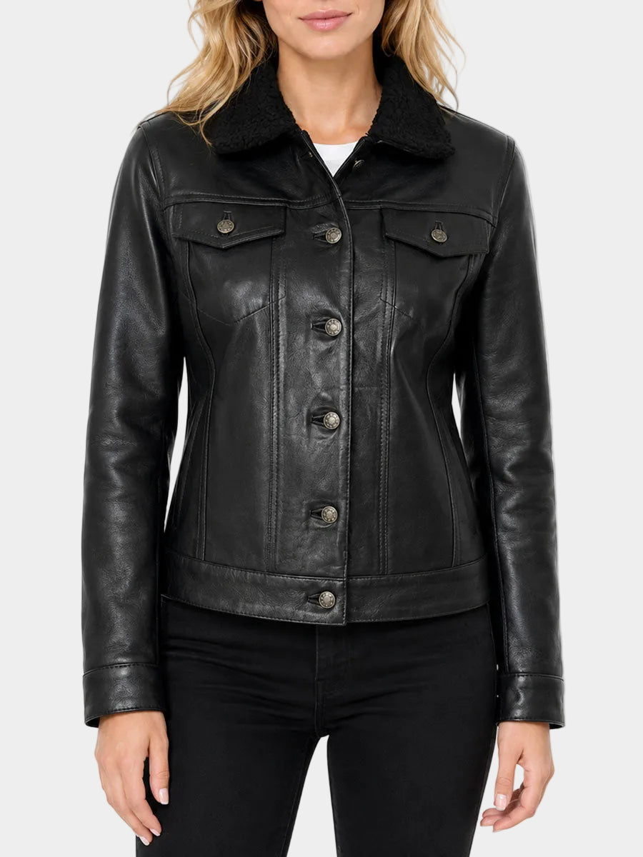 Leather Biker Jacket