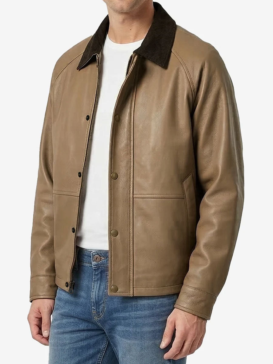 leather jacket for men