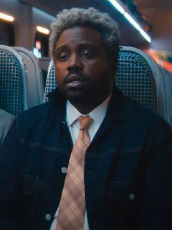 Lemon Bullet Train Brian Tyree Henry Denim Jacket