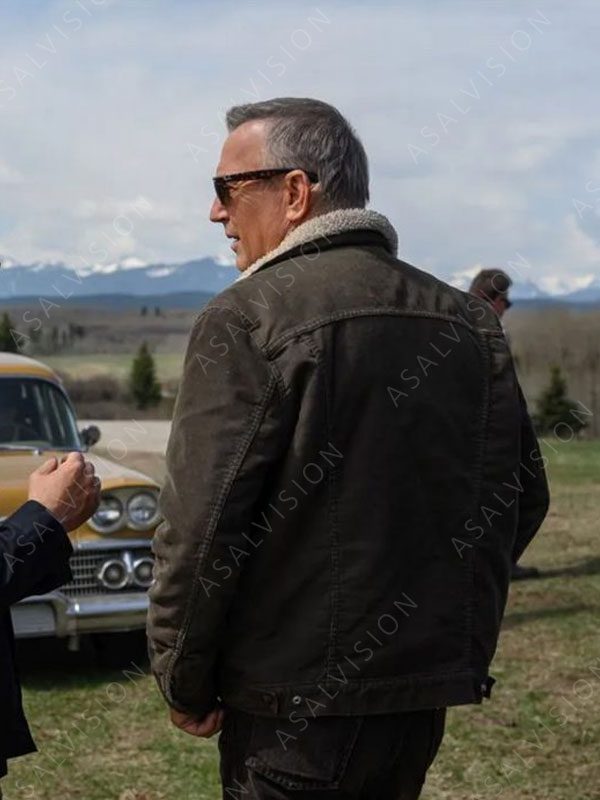 Let Him Go Brown Shearling Cotton Jacket