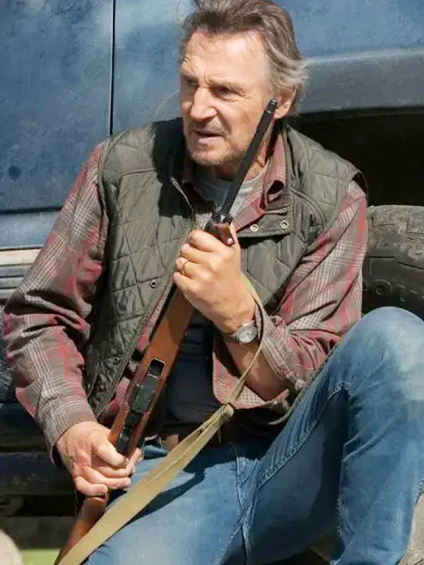 Liam Neeson The Marksman 2021 Jim Green Hunting Vest