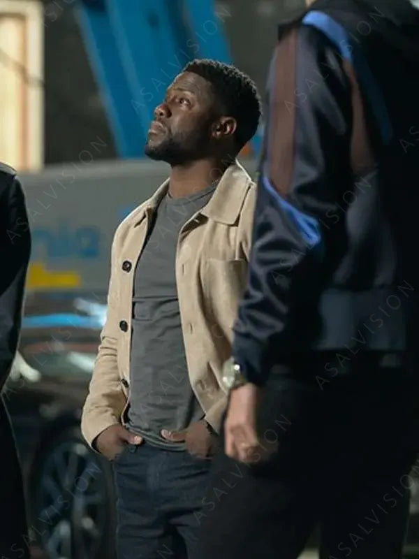 Lift 2024 Kevin Hart Beige Cotton Jacket