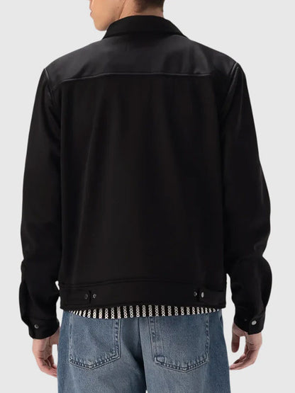 Westlan Lightweight Black Trucker Jacket