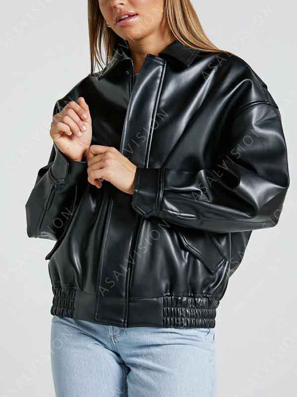 Lioness Kenny Black Bomber Jacket