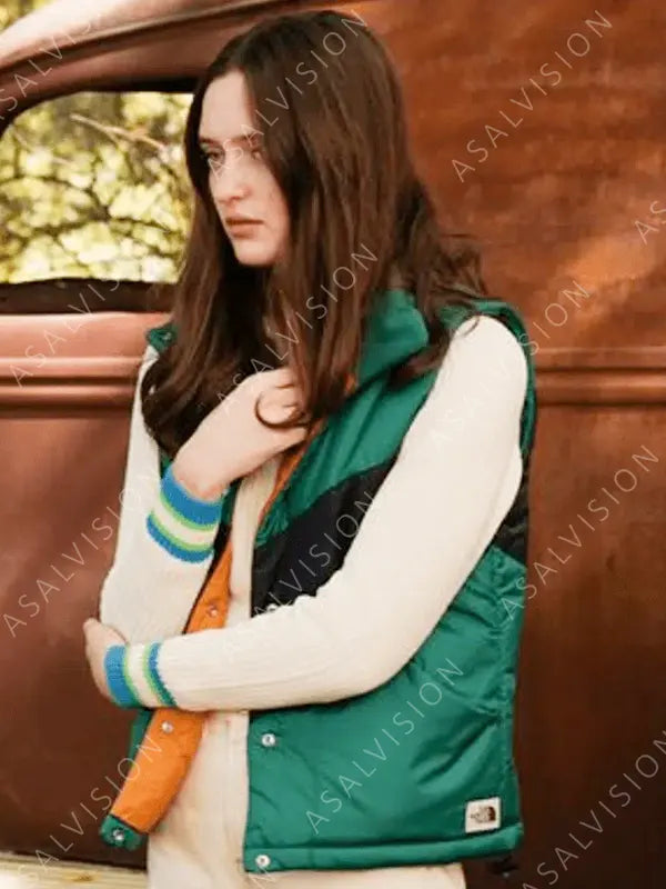 Lola Skye Reid Big Sky S02 Madison Ryan Green And Black Vest