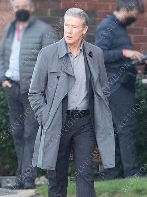 Longing 2024 Daniel Bloch Gray Trench Coat