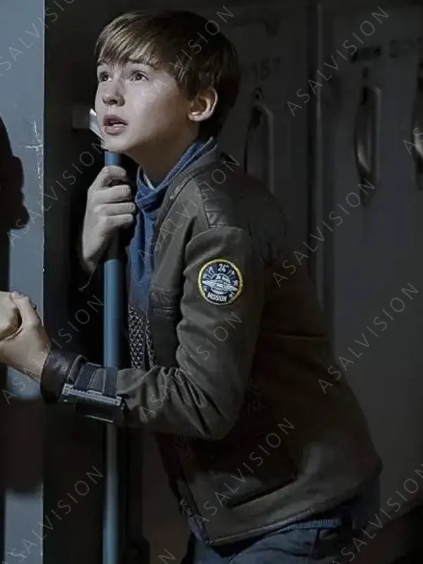 Lost In Space Season 2 Will Robinson Brown Cotton Jacket