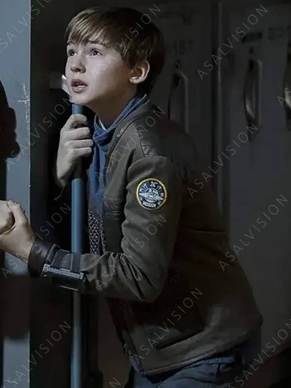 Lost In Space Season 2 Will Robinson Brown Cotton Jacket