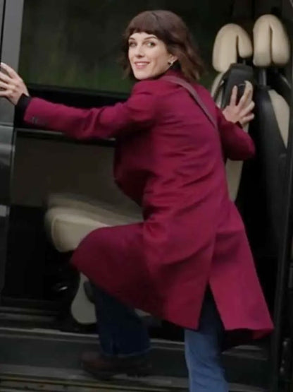 Love Of The Irish 2025 Fiona Burgundy Coat