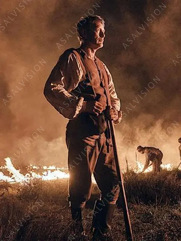Ludvig von Kahlen The Promised Land (Bastarden) 2024 Mads Mikkelsen Brown Vest