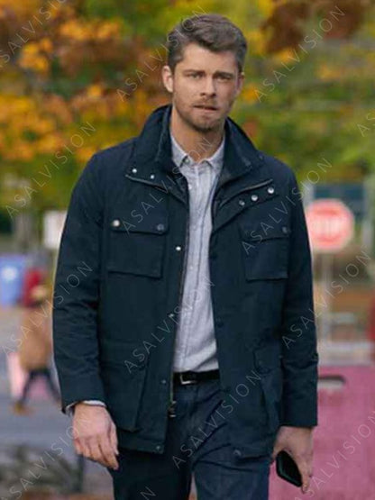 Luke Mitchell The Republic of Sarah Danny Cooper Black Jacket