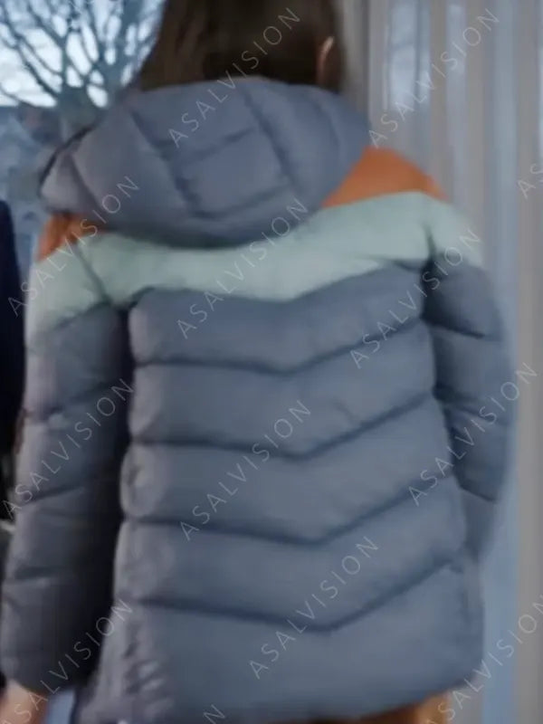 M3GAN 2022 Cady Puffer Hooded Tricolor Jacket