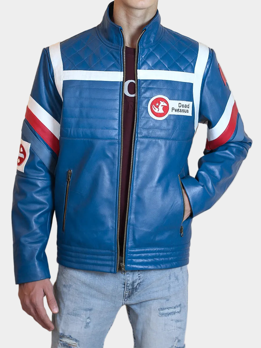 MCR Party Poison Dead Pegasus Leather Jacket