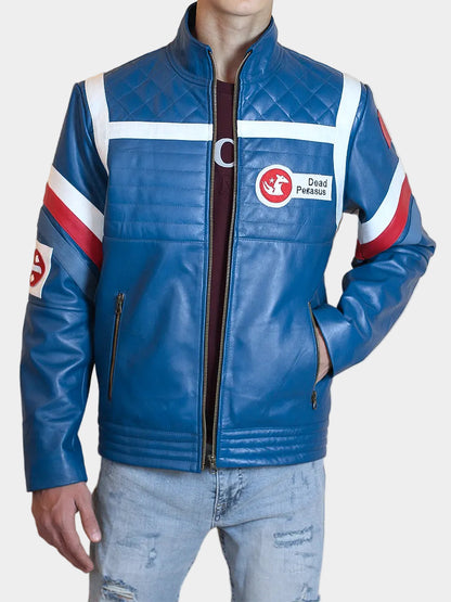 MCR Party Poison Dead Pegasus Leather Jacket
