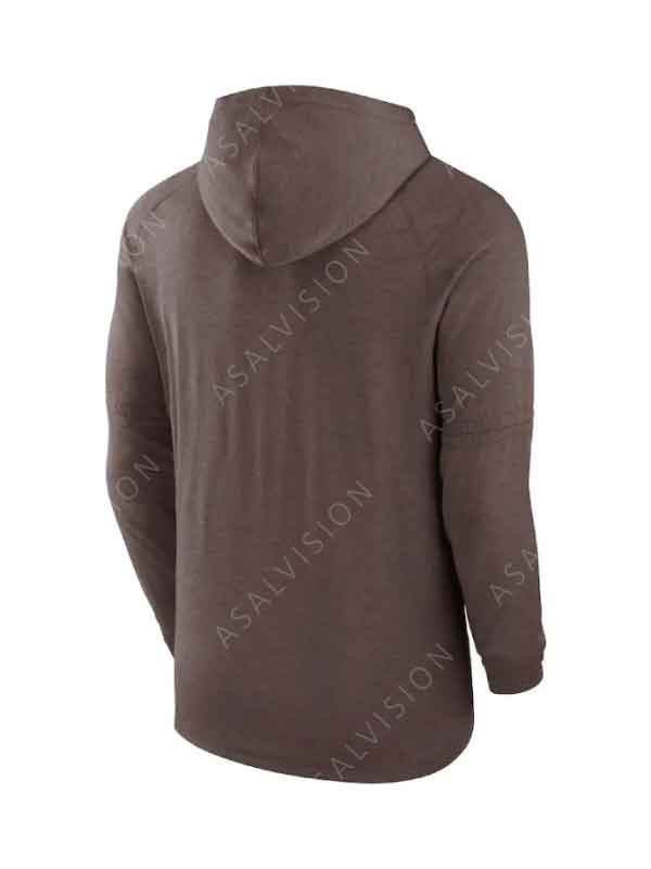 MLB World Tour Seoul Series San Diego Padres Brown Fleece Hoodie