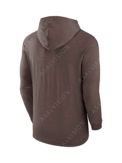 MLB World Tour Seoul Series San Diego Padres Brown Fleece Hoodie